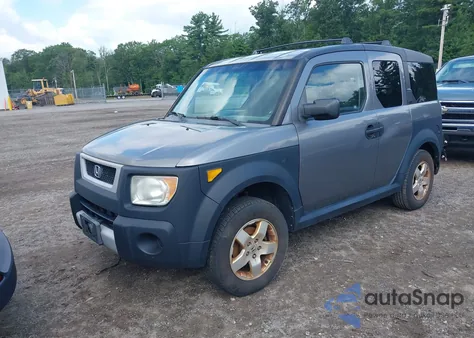 2005 Honda Element Ex from USA, damaged, VIN 5J6YH28605L025366